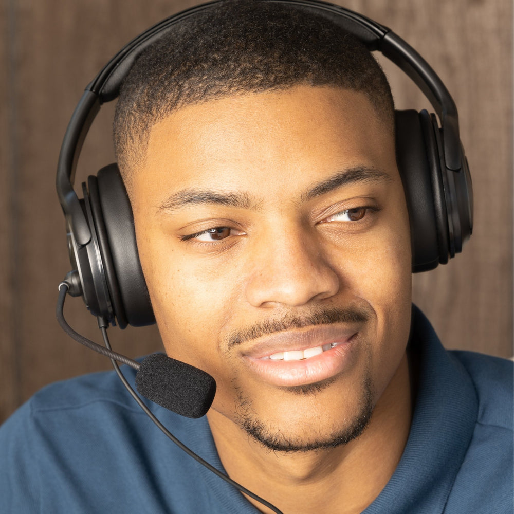 Discover D722 Quick Disconnect Noise Cancelling Wired Headset