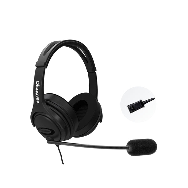 Discover D722 Quick Disconnect Noise Cancelling Wired Headset - Headset Advisor