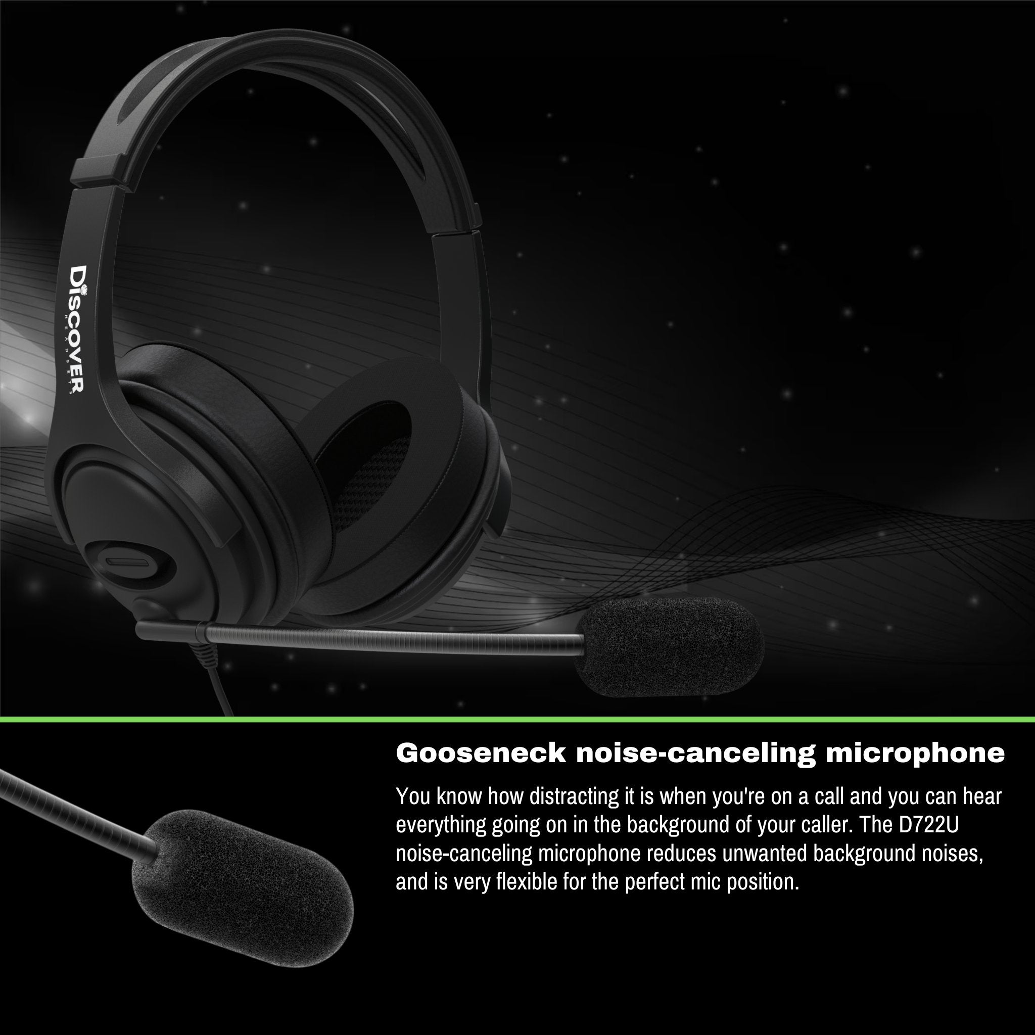 Noise cancelling discount headphones with microphone