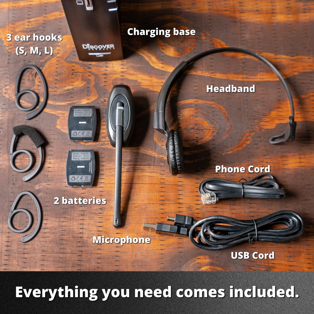 D904 Discover D904 Convertible DECT Wireless Office Headset