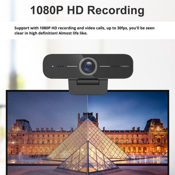 Discover HD100 Professional USB Webcam With 1080P - Headset Advisor