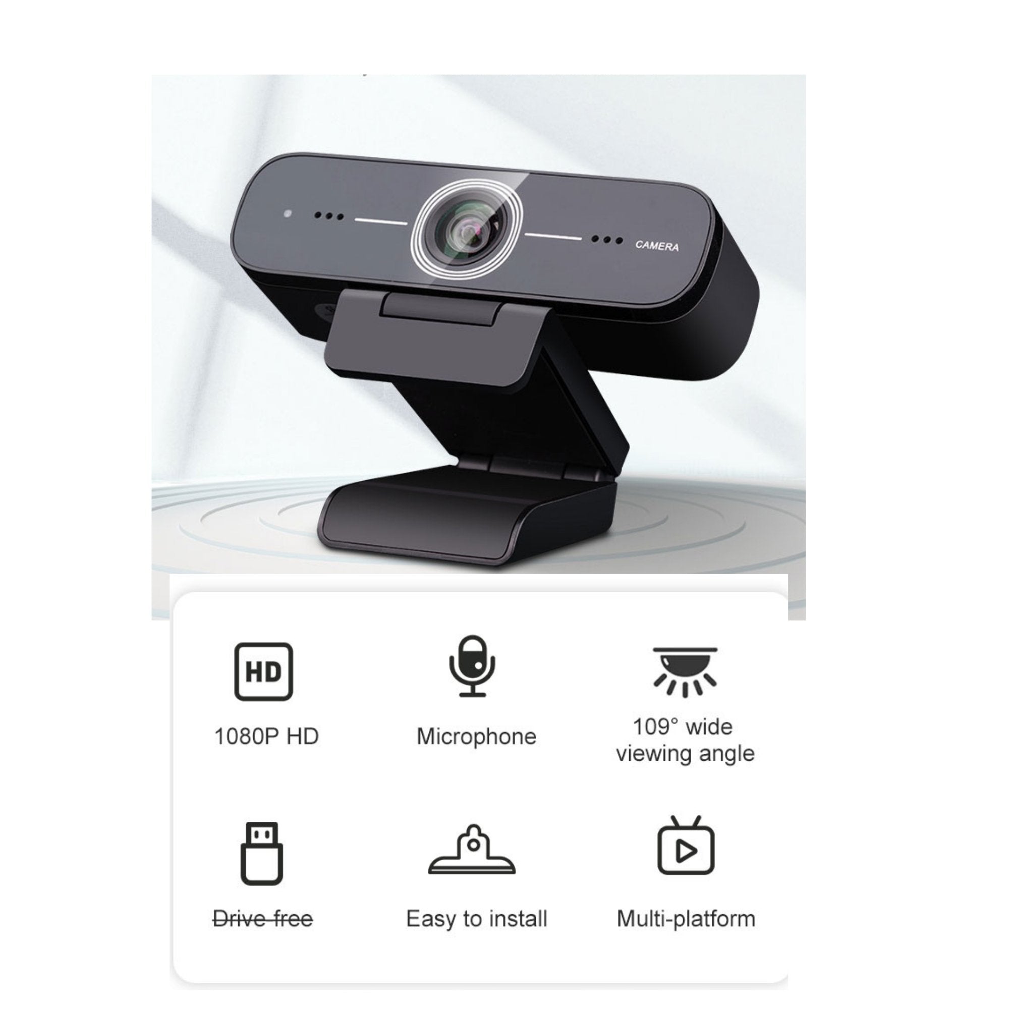 Discover HD100 Professional USB Webcam With 1080P - Headset Advisor