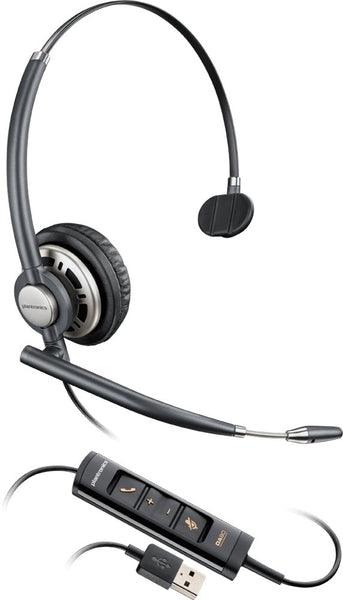 Poly - EncorePro 515 USB-A And USB-C USB Headset (Plantronics) - Cloud System