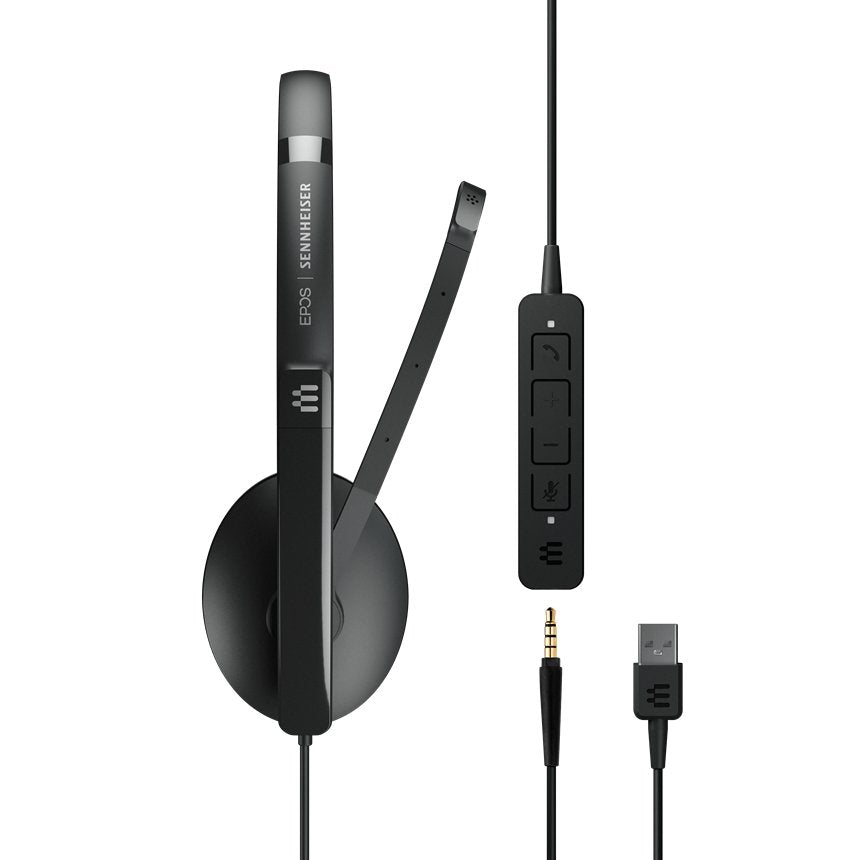 EPOS Adapt 135 USB II Wired Headset - Headset Advisor