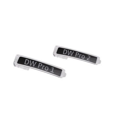 EPOS Name Plate Set for DW Pro 1/2 - 1000728 - Headset Advisor