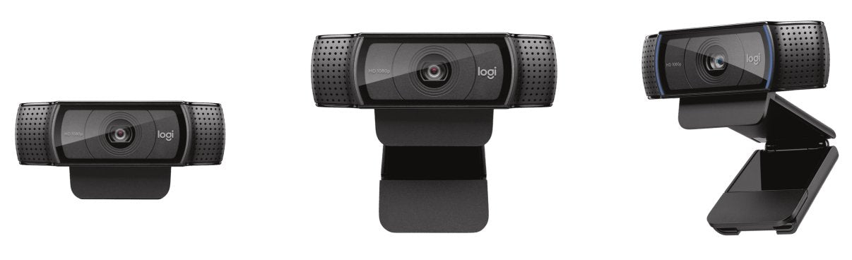 Logitech C920 HD Pro Webcam Full HD 1080p video calling with