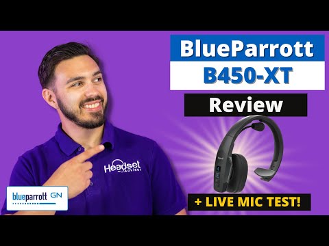 BlueParrott B450 XT Bluetooth Wireless Headset Headset Advisor