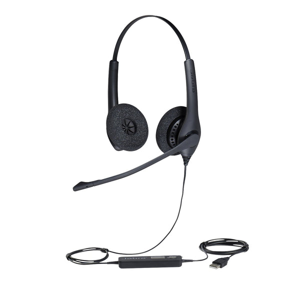 Jabra Biz 1500 Duo USB Wired Headset - 1559-0159 - Headset Advisor