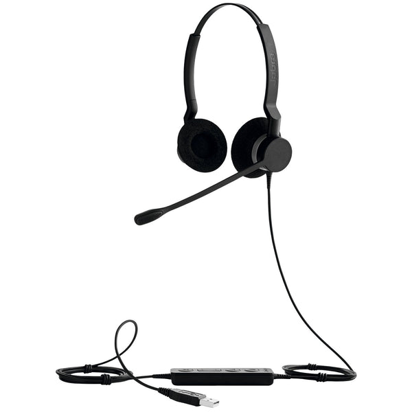 Jabra Biz 2300 USB Duo Wired Headset - Headset Advisor