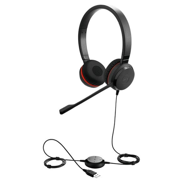 Jabra Evolve 20 Stereo USB Wired Headset - Headset Advisor