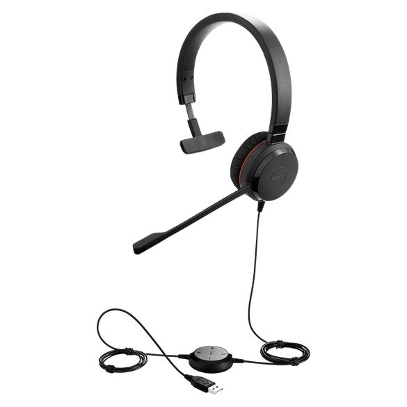 Jabra Evolve 20SE Mono USB Wired Headset - Headset Advisor