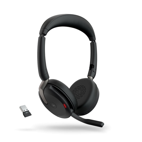 Jabra Evolve2 65 Flex UC Dual Speaker Wireless Bluetooth Headset - Headset Advisor