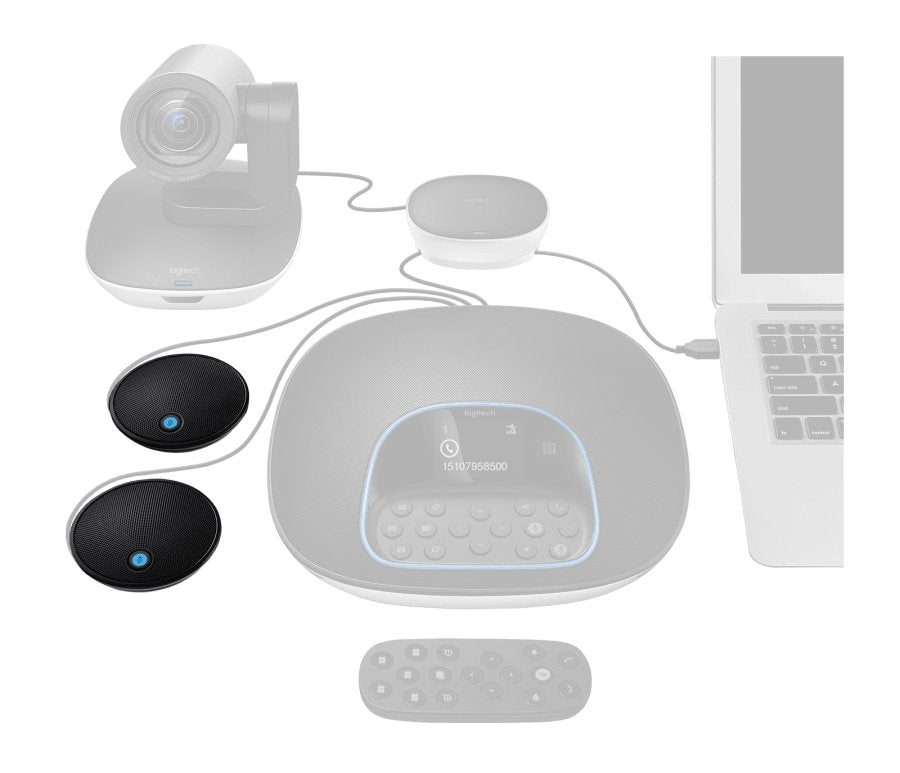 Logitech Group Expansion Microphones - 989-000171 - Headset Advisor