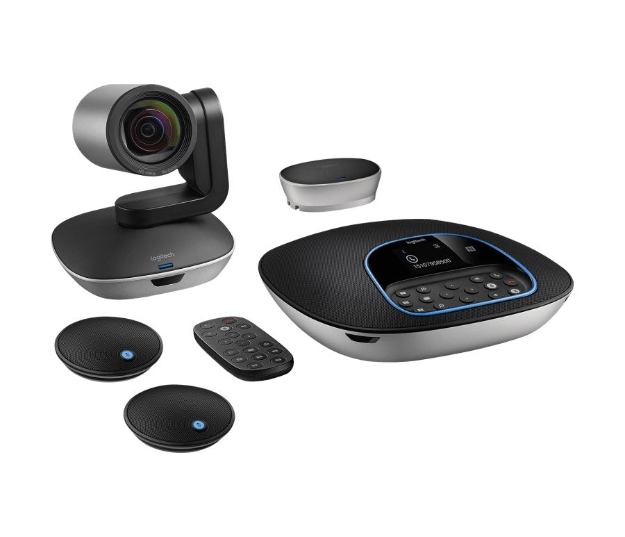 Instruere emulering gå ind Logitech Group Video Conferencing Camera and Speakerphone