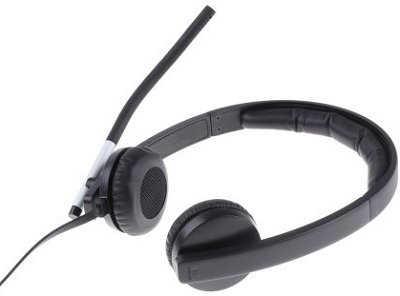 Logitech H650E Duo Wired USB Headset - 981-000518 - Headset Advisor