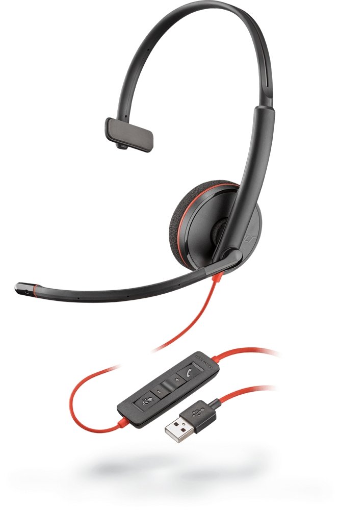 Plantronics Blackwire 3210 Wired USB Headset - Headset Advisor