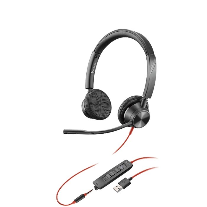 Plantronics Blackwire 3325 USB Headset - 213938-01 - Headset Advisor