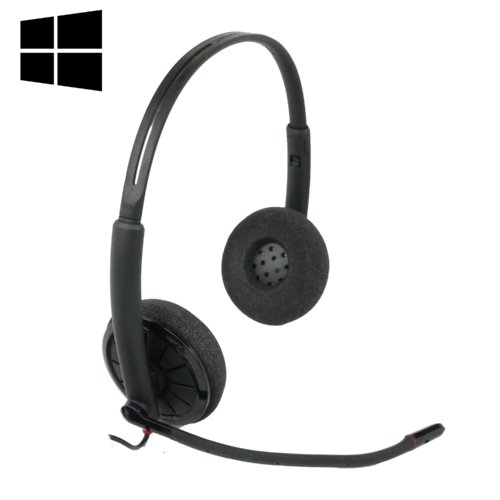 Plantronics Blackwire C320M Dual Speaker USB Wired Headset- Microsoft - Headset Advisor