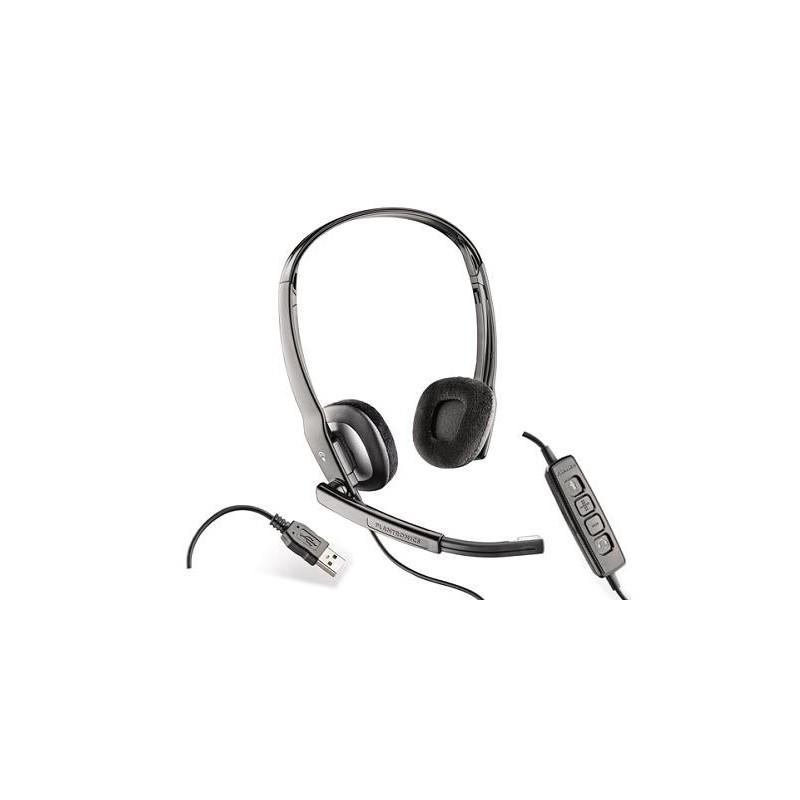 Plantronics C220 Wired USB Dual Speaker Headset (Renewed) - Headset Advisor