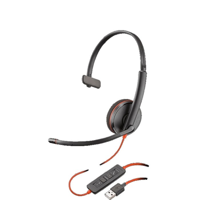 Plantronics C3210 Mono Speaker Wired USB Headset - Headset Advisor