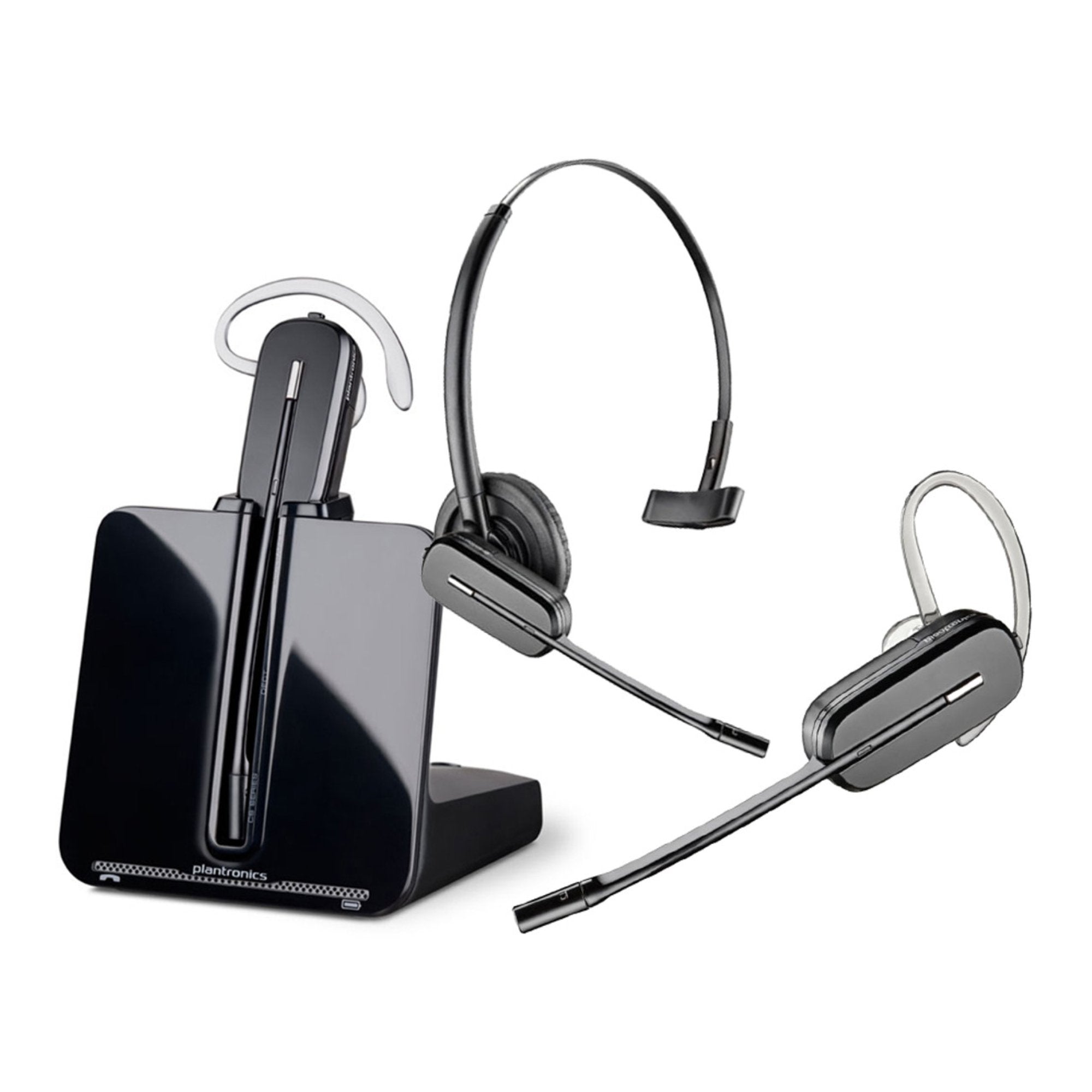 Plantronics CS540 (C054) Convertible Wireless Office Headset For Desk Phone (HA10011) - Headset Advisor