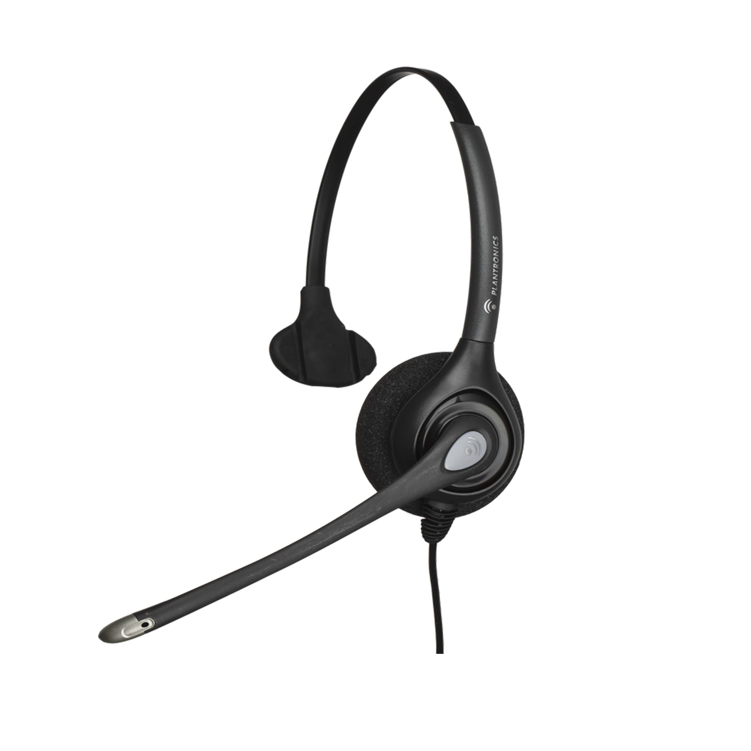 Plantronics HW251n Single Speaker Wired Office Headset - Headset Advisor