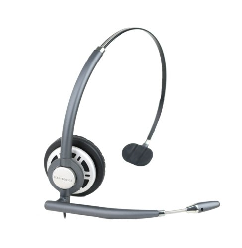 Plantronics HW710 Single Speaker Wired Office Headset - Headset Advisor