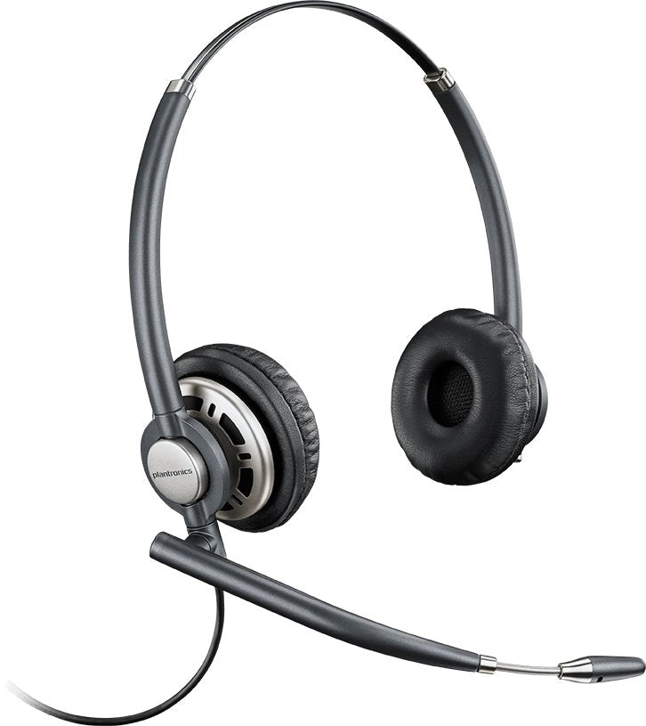 Plantronics HW720 Dual Speaker Wired Office Headset - Headset Advisor