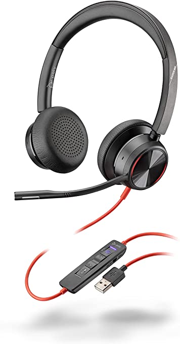 Plantronics (Poly) Blackwire 8225 Premium Wired UC Headset With ANC - Headset Advisor