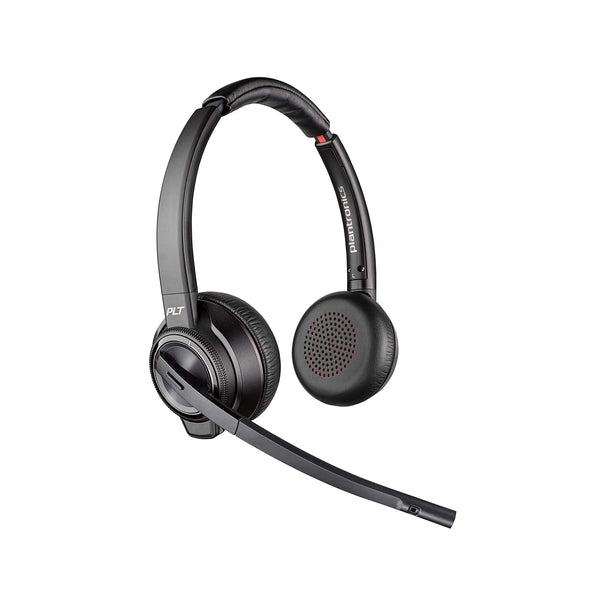 Plantronics Savi 8220 UC Dual Speaker Wireless Headset System For Computer - Headset Advisor