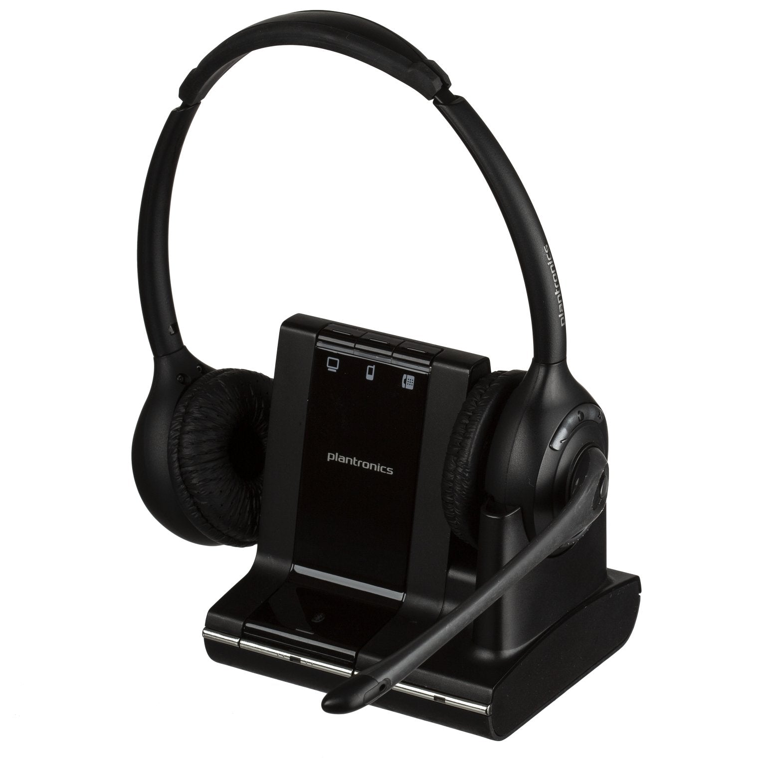 Plantronics Savi W720 Dual Speaker Wireless Office Headset For Desk Phone, Computer and Mobile - Headset Advisor
