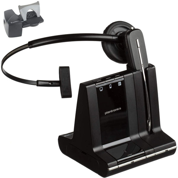 Plantronics Savi W740 Wireless Headset Bundle With Lifter - Headset Advisor