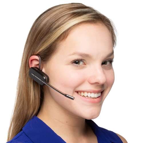 Plantronics Savi W745 Convertible Wireless Headset For Desk Phone, Computer and Mobile - Headset Advisor