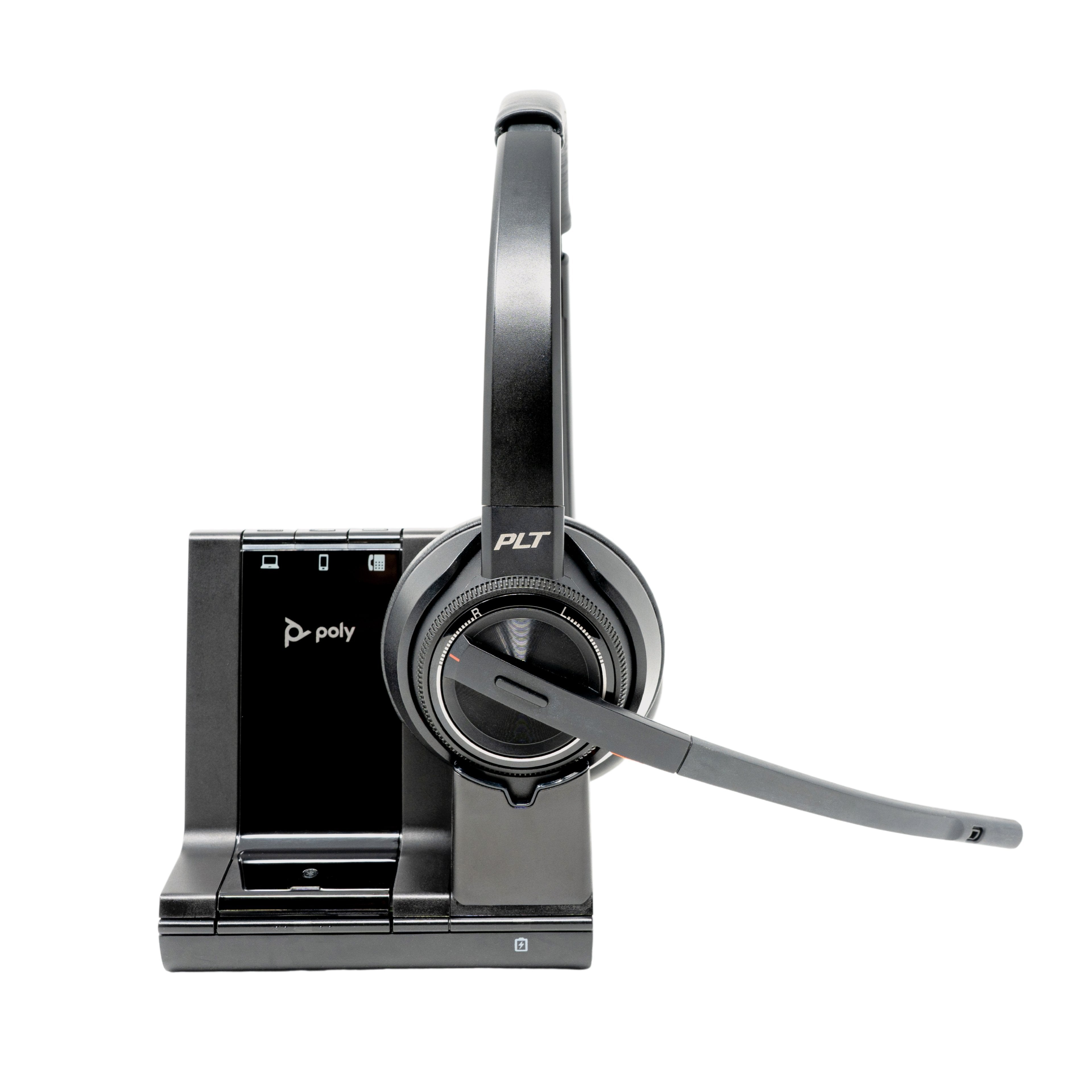Poly (Plantronics) Savi 8220 Dual Speaker Wireless Office Headset Syst