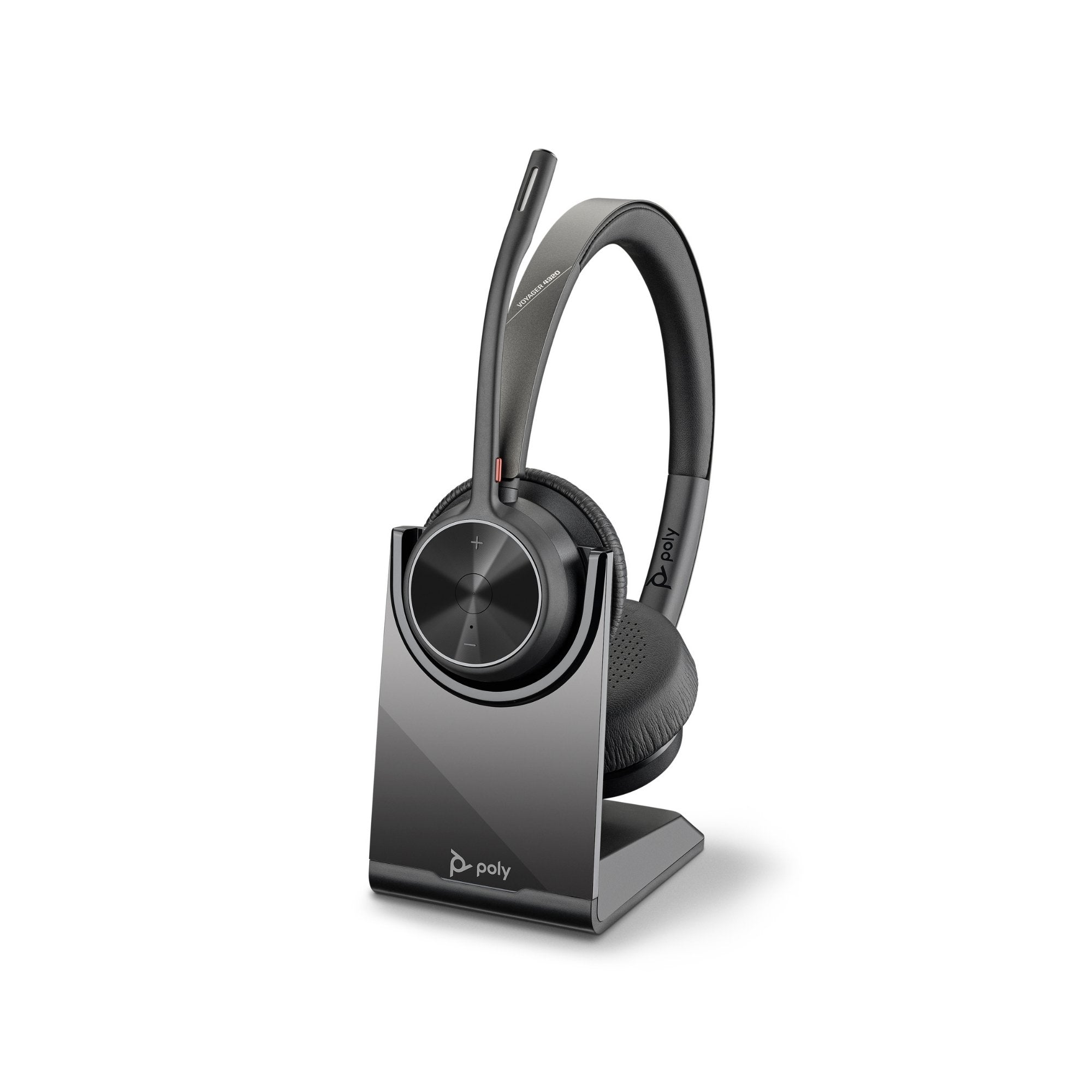 Poly Voyager 4320 UC Dual Speaker Wireless Bluetooth Headset - Headset Advisor