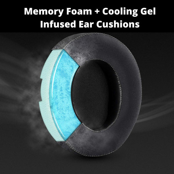 Replacement Cooling Gel Cushions For Discover D722 and D722U - Headset Advisor