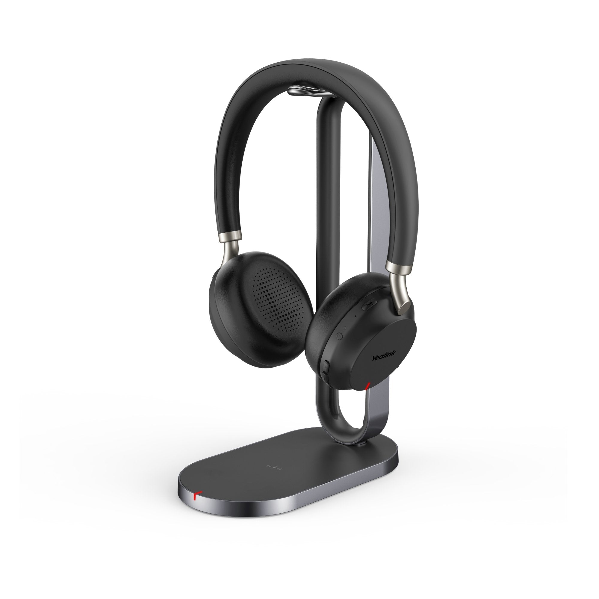 BH72 Bluetooth Headset Wireless Headset with Microphone Teams Zoom  Certified Headset for Office with Noise Canceling Mic Stereo, Retractable  Hidden