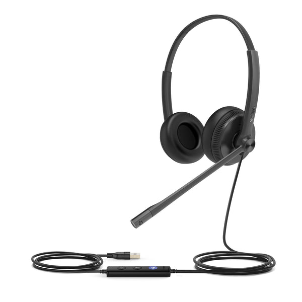 Yealink UH34 Dual USB Wired Headset for Computers - Headset Advisor