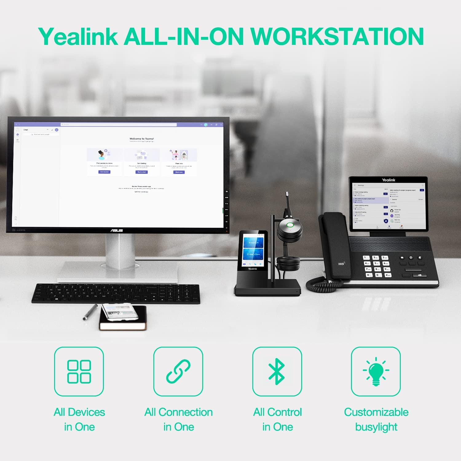 Yealink WH66 Single Speaker DECT Wireless Office Headset - Headset Advisor